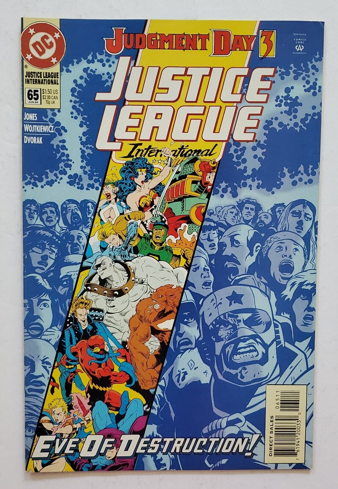 Justice League International #65  DC Judgment Day 3