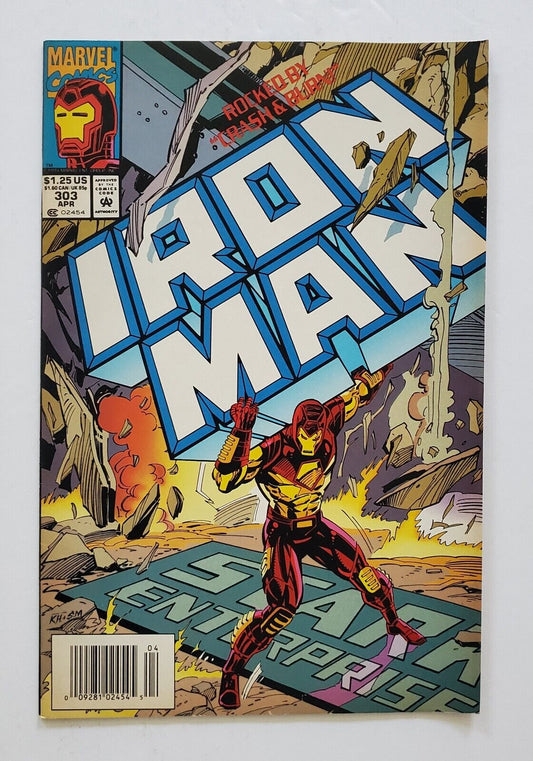 1994 Marvel, " Iron Man " # 303, Iron Man vs The New Warriors.