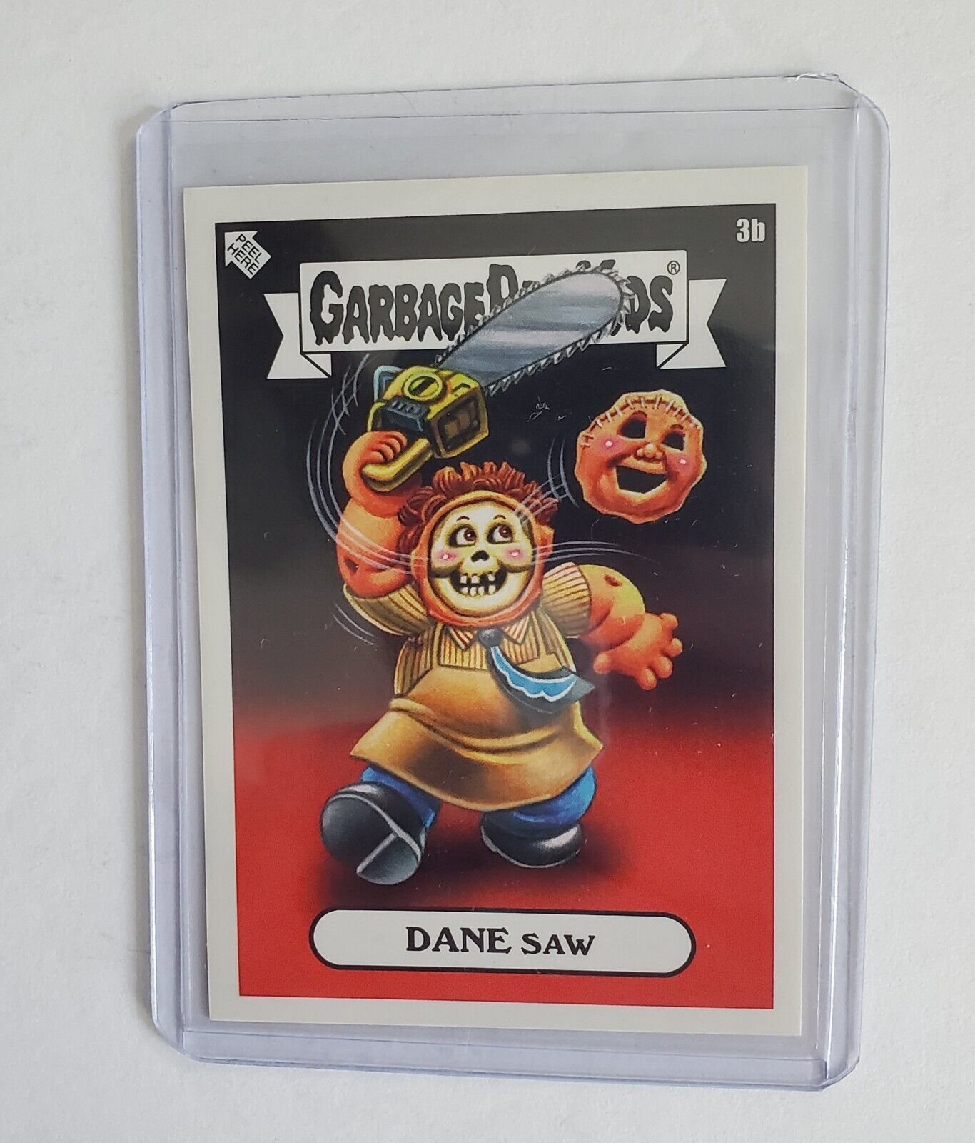 2022 Topps Garbage Pail Kids #3b NYCC Dane Saw Texas Chain Saw Massacre