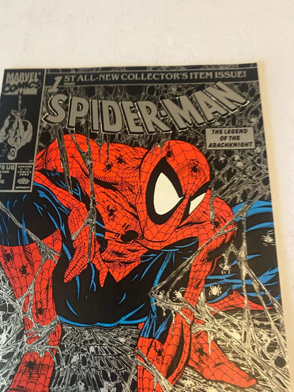 Spider-Man #1 Silver Variant McFarlane Cover and Art! Marvel 1990