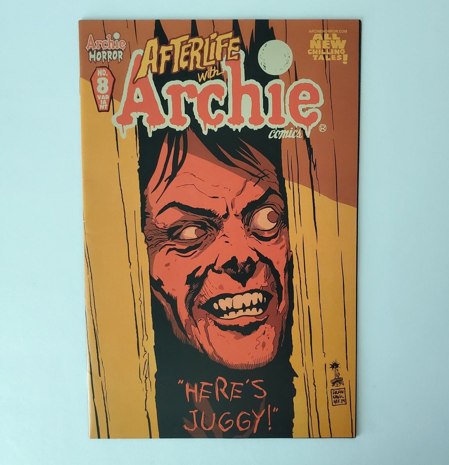 AFTERLIFE WITH ARCHIE #8 FRANCAVILLA HERES JUGGY VARIANT  Shining