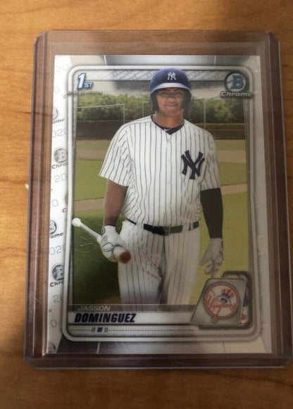 2020 Bowman Chrome Prospects 1st Bowman Chrome Jasson Dominguez #BCP-8 Yankees