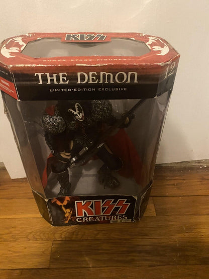 KISS Creatures THE DEMON - GENE SIMMONS McFarlane 12" DAMAGED BOX