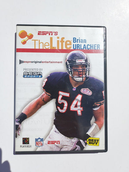 ESPN's The Life: Brian Urlacher (DVD, 2002) Used.