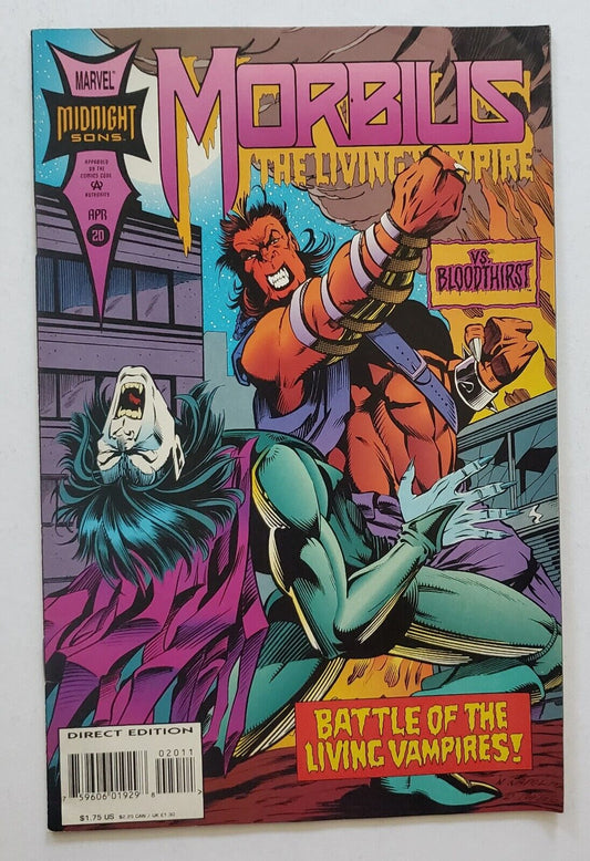 Morbius: The Living Vampire #20 (1994) Marvel Comics