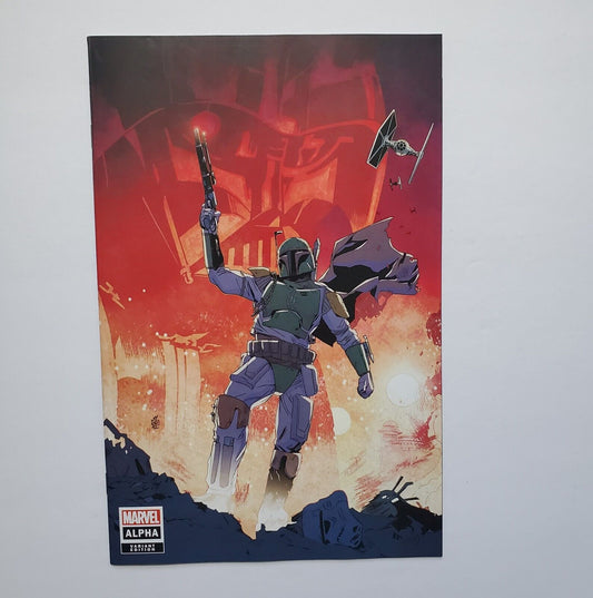 Star Wars War Of The Bounty Hunters Alpha #1 Stefano Landini Virgin Variant