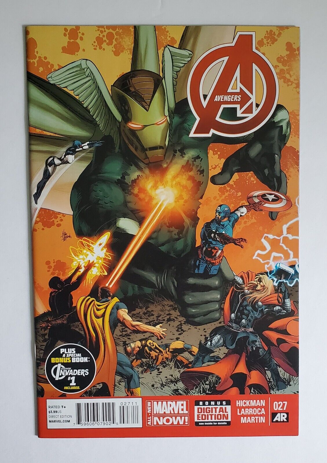 Avengers (2012) #27 AR MARVEL COMICS Ironvision.