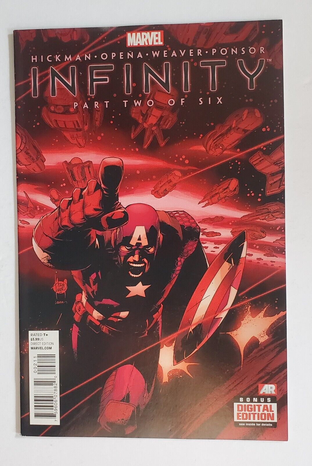 INFINITY Part 2 Of 6 Marvel Comic