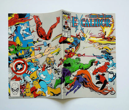 Excalibur #14 November 1989, Marvel comics Combined Shipping Wraparound Cover