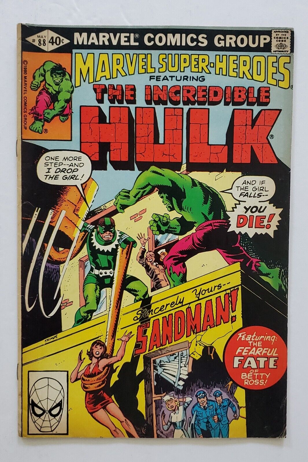 Marvel Super-Heroes #88 (1980) The Incredible Hulk