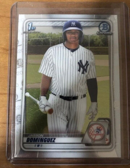 2020 Bowman Chrome Prospects 1st Bowman Chrome Jasson Dominguez #BCP-8 Yankees