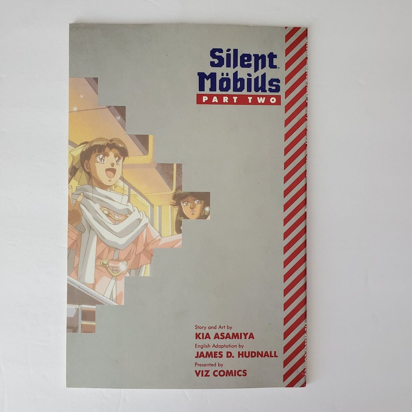 Silent Mobius Part 2  Book # 4 Manga Anime. Viz Select Comic.