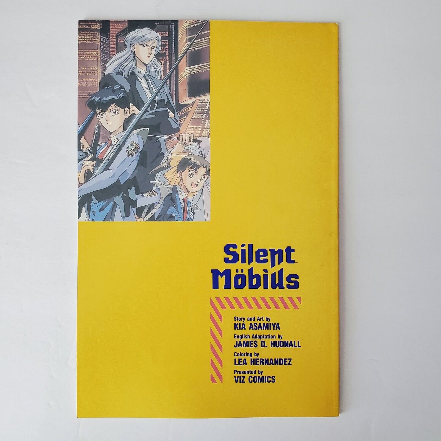 Silent Mobius Book # 3 Manga Anime. Viz Select Comic.