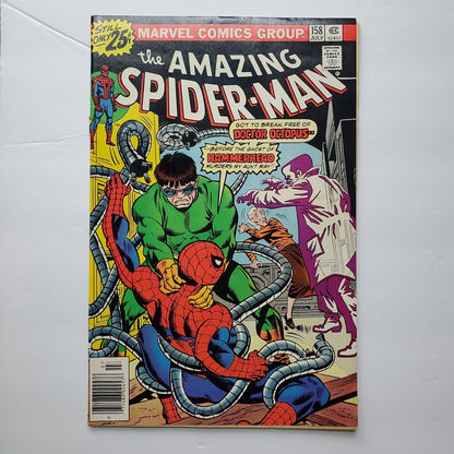 Amazing Spiderman 158 newsstand Hammerhead, Doctor Octopus.