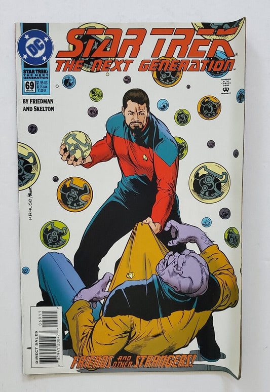 Star Trek The Next Generation Shadowheart  #69 February 1995 DC Comic