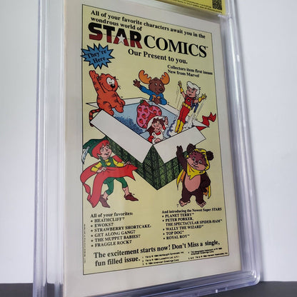 Marvel Super Heroes Secret Wars #12N Newsstand Variant CBCS 9.4 1985 White Pages