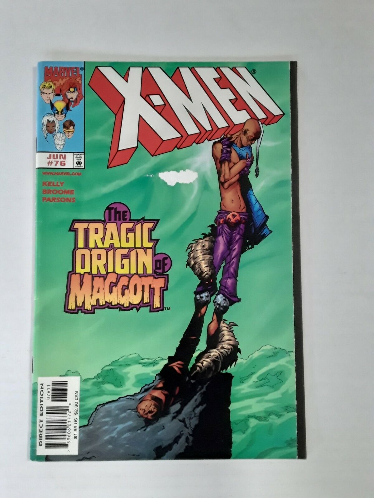 Marvel Comics 1990's XMEN five books Marrow,  Maggott origin. Pilgrim. New Mutan