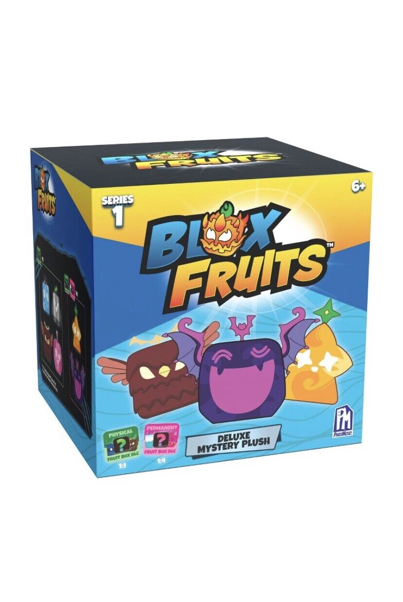 Blox Fruits 8” Deluxe Mystery Plush Sealed NIB with ROBLOX CODES FREE SHIPPING