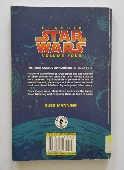 1997 DARK HORSE COMICS Classic Star Wars The Early Adventures VOLUME 4 TPB Fett