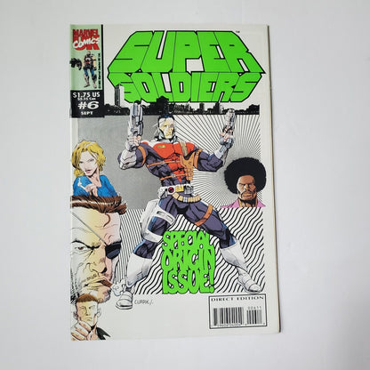 1993 Super Soldiers #6 Marvel Comics  1993 Nick Fury Huggy Bear Mama Curry