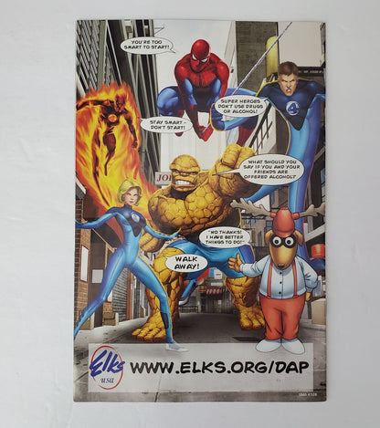 AMAZING SPIDERMAN GIVEAWAY PROMO FANTASTIC FOUR HARD CHOICES ELKS 2010 VARIANT