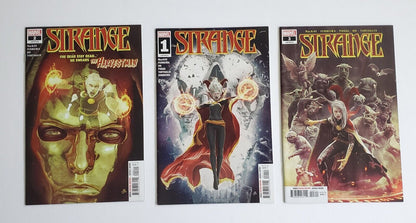 Strange #'s 1, 2, & 3. Bjorn Barends SET 2022 Marvel Comics