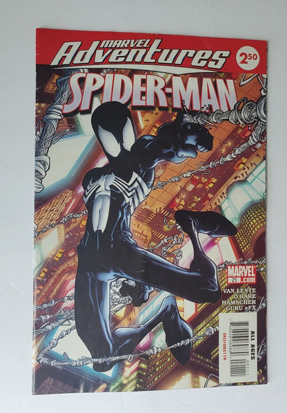 Marvel Adventures Spider-Man #21 (2007 Marvel Comics) Black Suit Cover