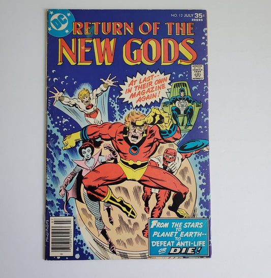 DC Return of The New Gods #12 bronze age 1977 comic book