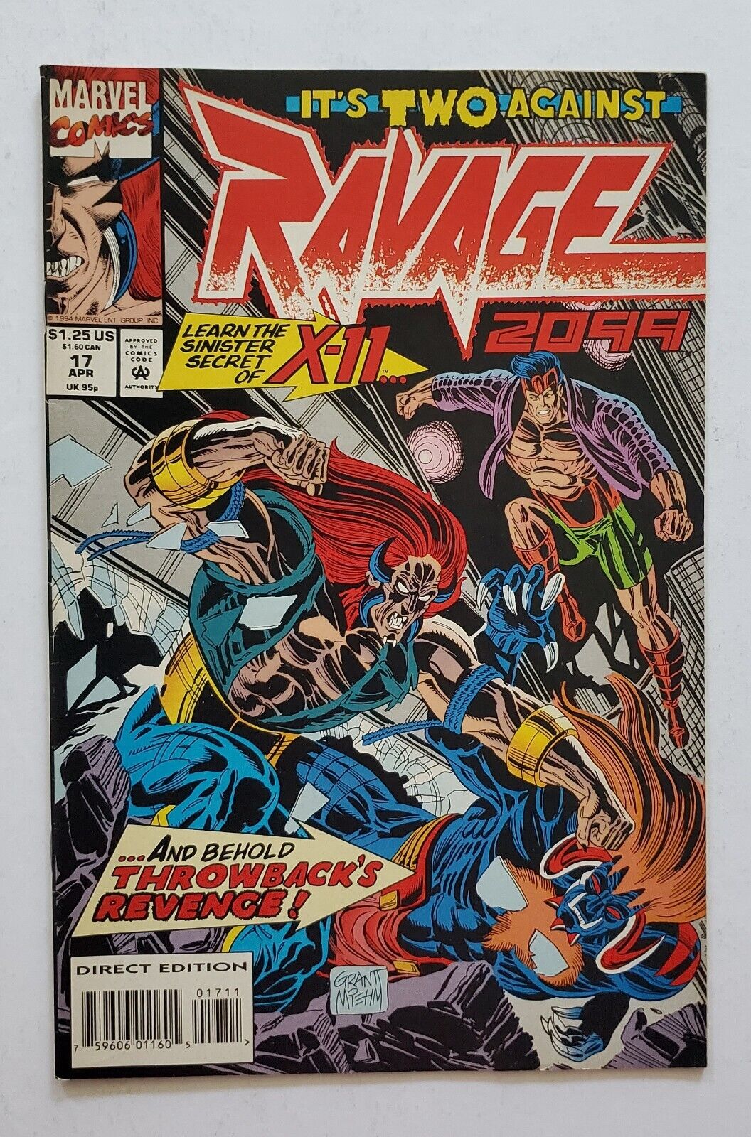 Ravage 2099 #17 (April 1994, Marvel)