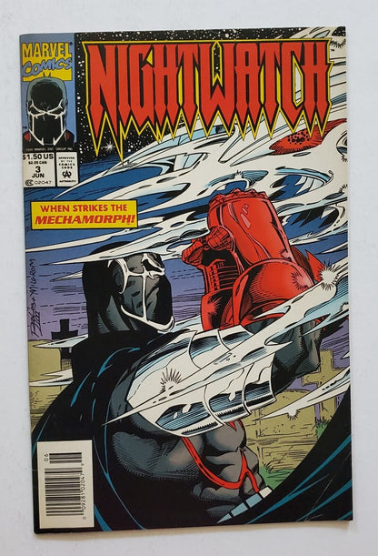 1994 Nightwatch #3 Marvel Comics Newsstand 1st Print Comic Book