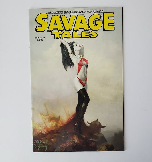 Savage Tales One Shot Cover A Suydam Dynamite Comic Book First Print