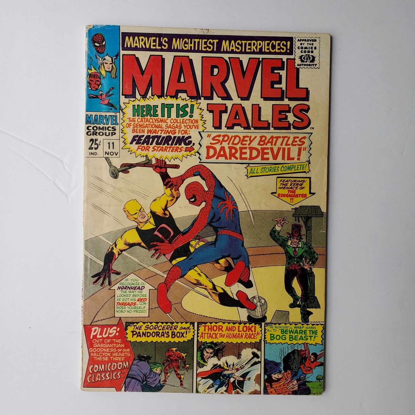 Marvel Tales # 11 - Reprints Amazing Spider-Man # 16 Spidey Battles Daredevil.