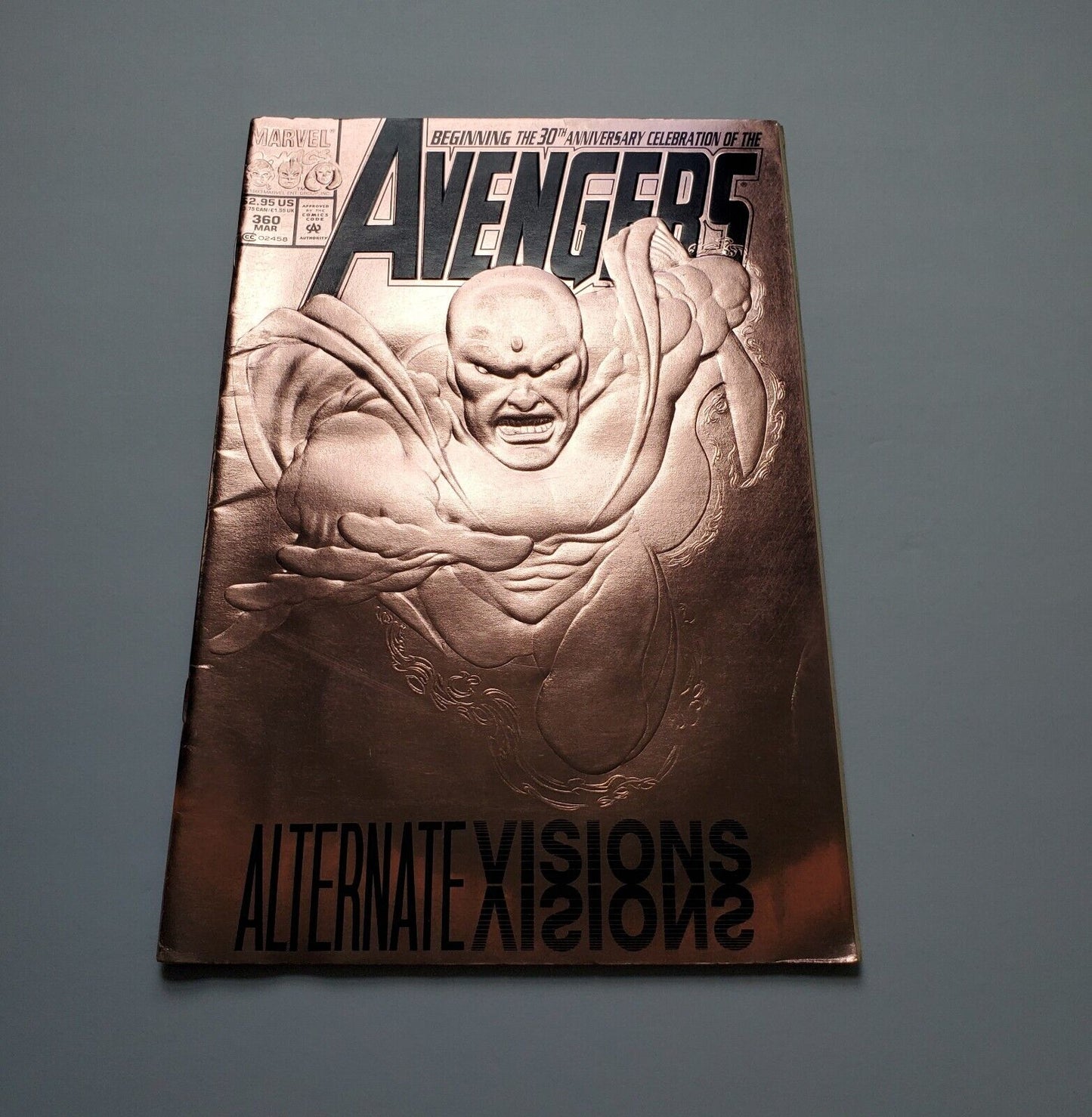 Marvel Comics Avengers #360 Alternate Visions 30th Anniversary (1993)