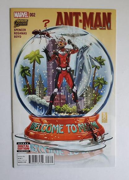 Astonishing Ant-Man 2 Marvel Comics Mark Brooks Cover 2015