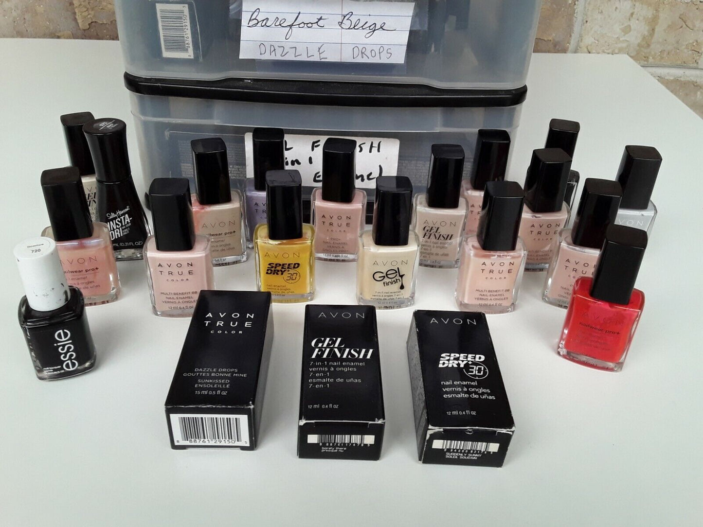 Nail Polish Surprise Party Nail polish colors easy choice AVON I Pick.