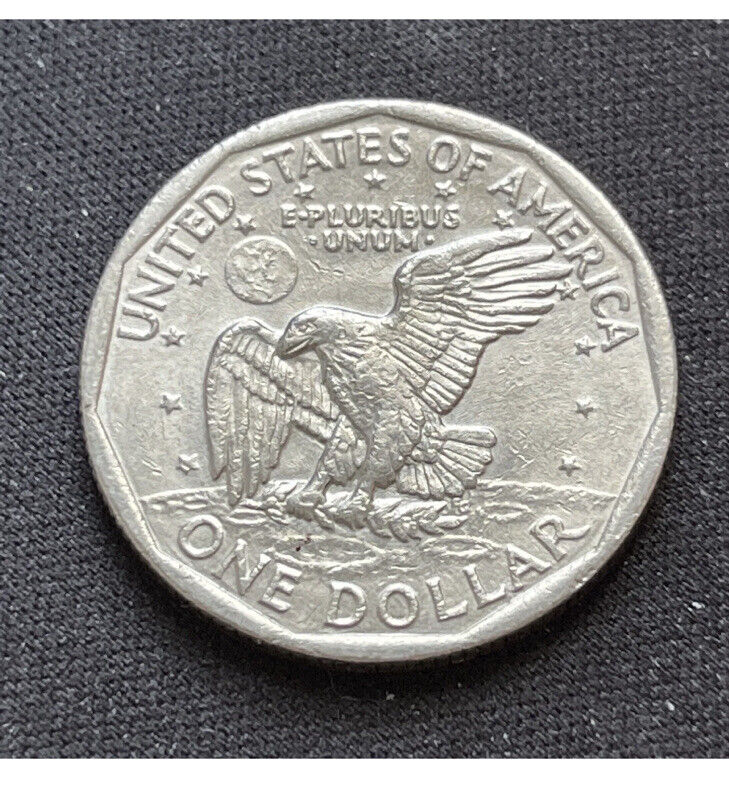SUSAN B ANTHONY - P  Near Date, WIDE RIM Coin Very Rare 1980 Beautiful Shape