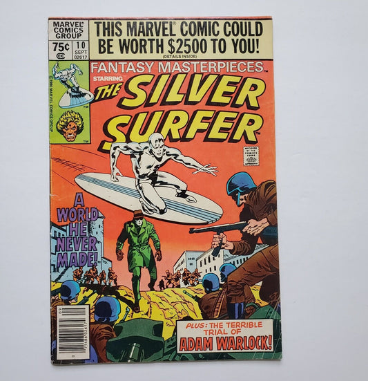 Fantasy Masterpieces The Silver Surfer #10 1st Appearance of Yarro Gort Marvel