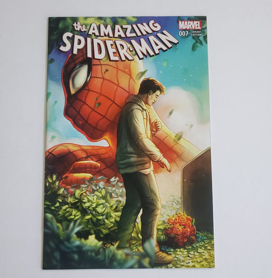 AMAZING SPIDER-MAN #7 EJIWA Variant Connecting Cover