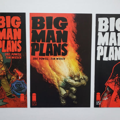 BIG MAN PLANS #’s 1-4 COMPLETE MINI SERIES Image