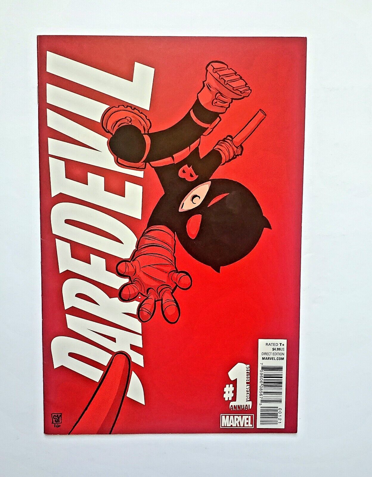 Marvel Comics DAREDEVIL (2016) ANNUAL #1 SKOTTIE YOUNG Variant Cover