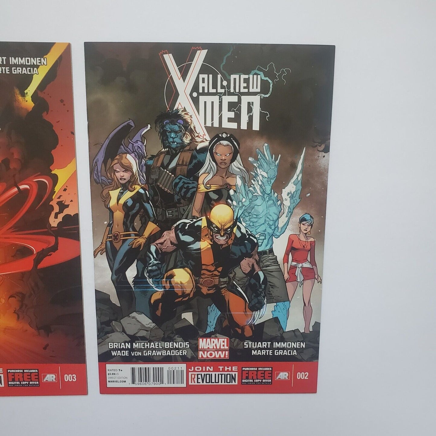 All New X-Men Lot Of Four (4) #'s 1, 2, & 3. Plus A Variant Of # 2.