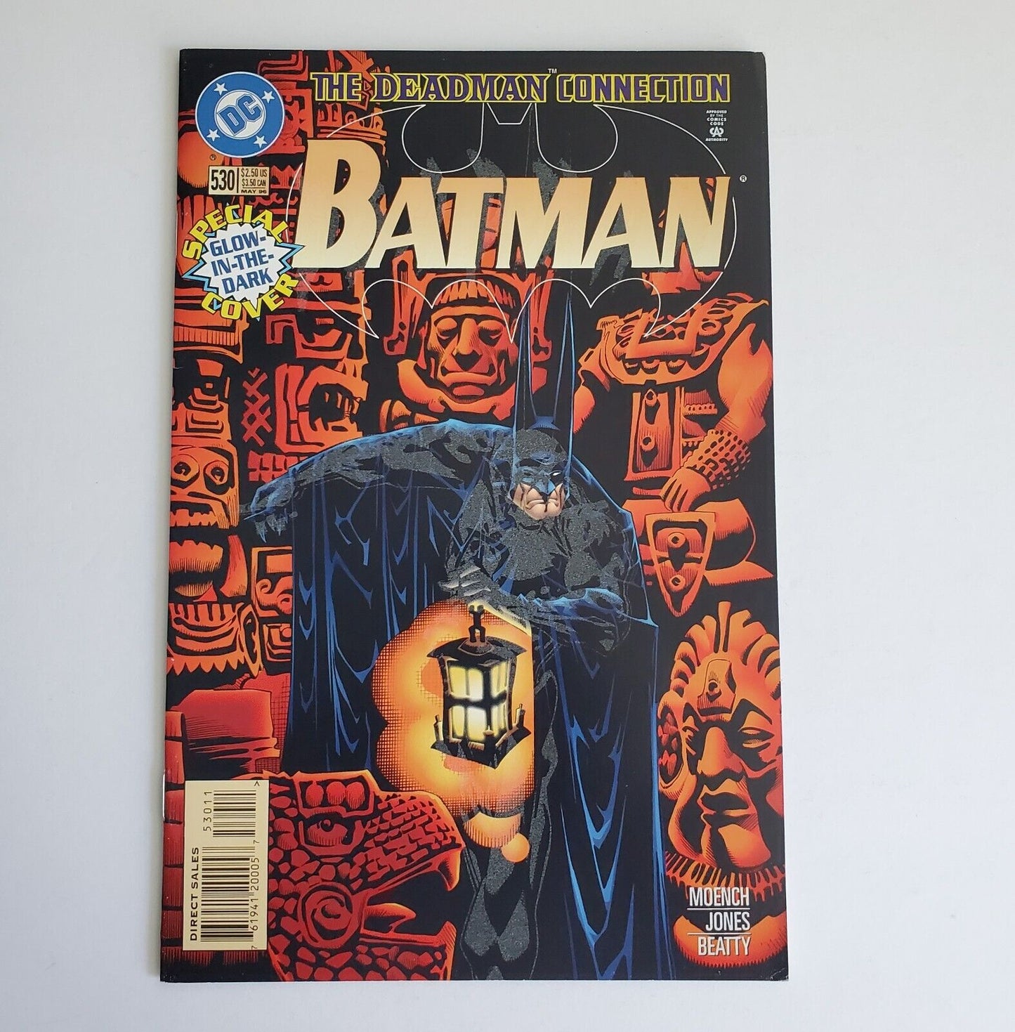 Batman No. 530 (DC, 1996) The Deadman Connection Pt. 1 Glow in the Dark Cover