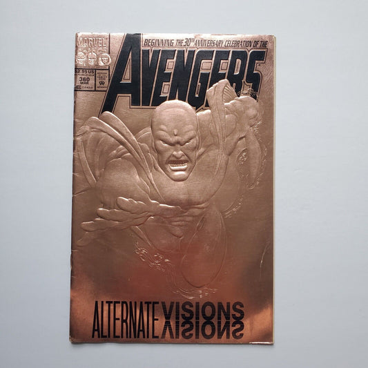 Marvel Comics Avengers #360 Alternate Visions 30th Anniversary (1993)