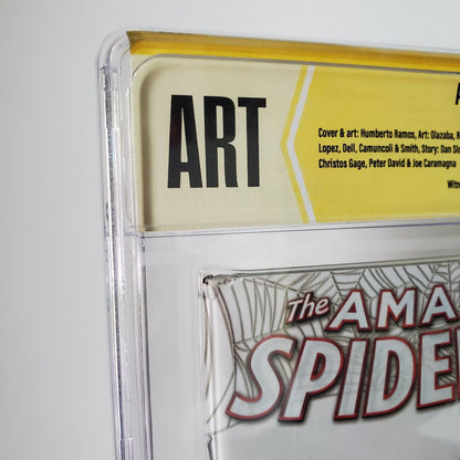 CBCS ART Amazi Spider-Man #1 Original Black Cat sketch By Al Milgrom 2023