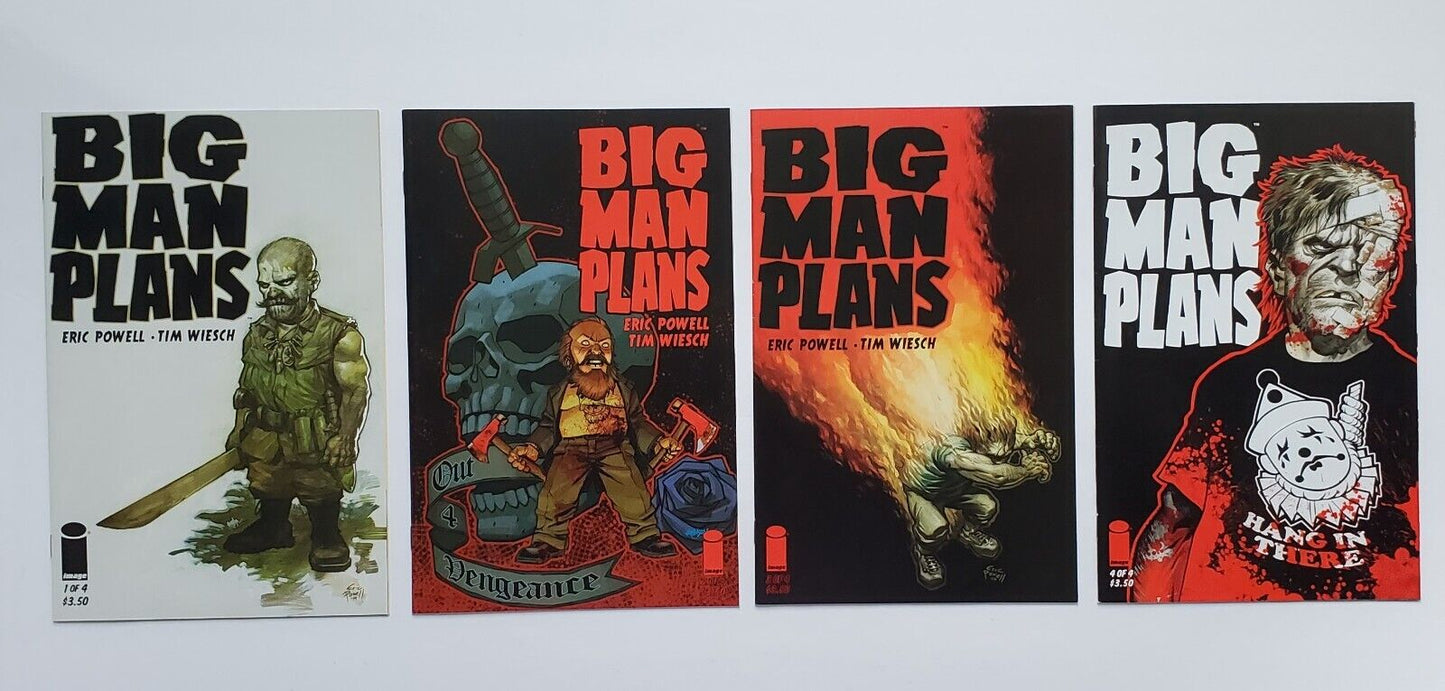 BIG MAN PLANS #’s 1-4 COMPLETE MINI SERIES Image