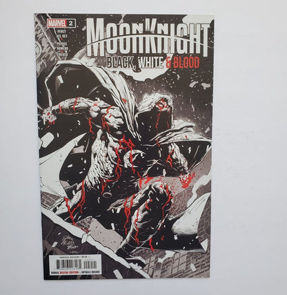 Moon Knight Black White Blood #2  MARVEL Comics 2022