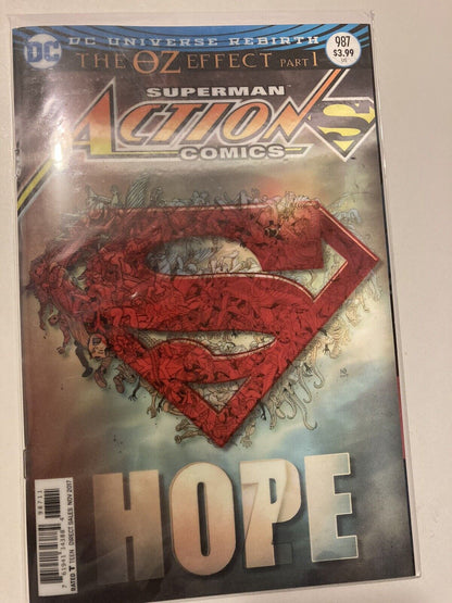 Action Comics #987 Lenticular Edition Comic Book 2017 Oz Effect - DC 3D