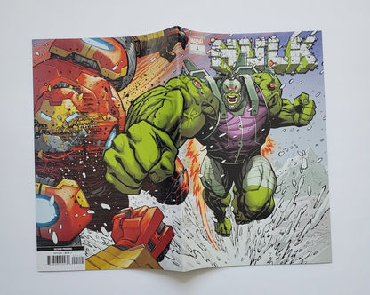 HULK 1 INCREDIBLE RYAN OTTLEY WRAPAROUND VARIANT COVER MARVEL COMICS 2021