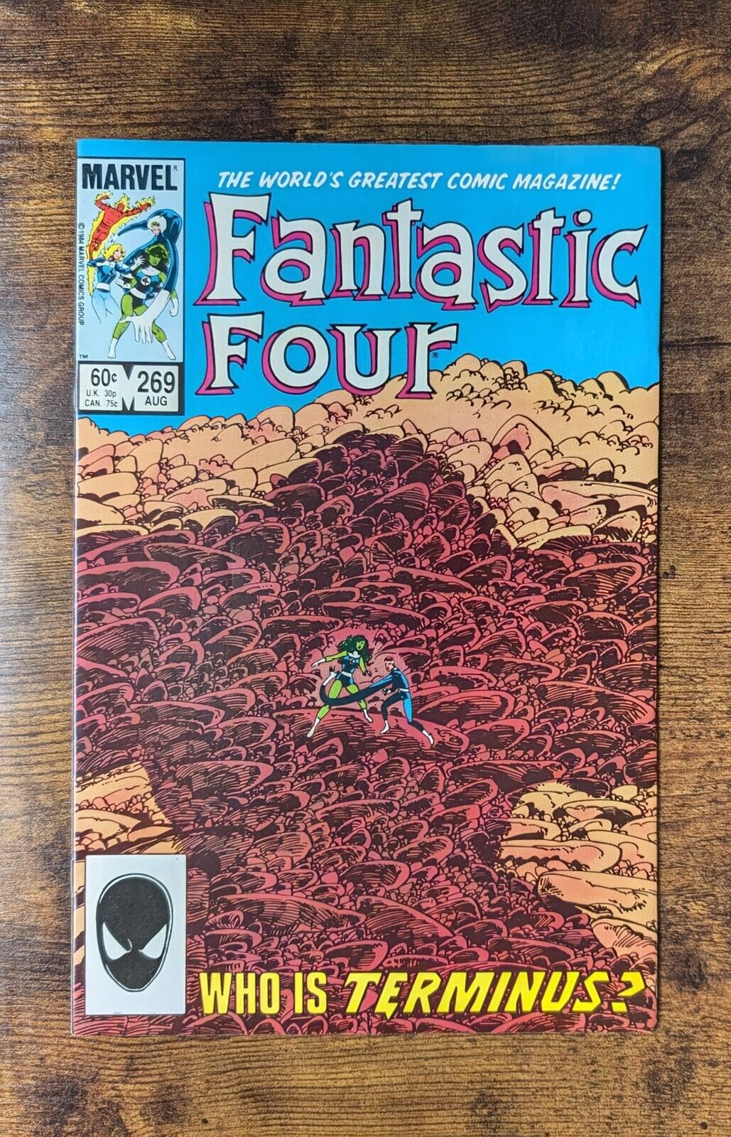 Fantastic Four vol.1 #269 1984 High Grade 8.0 Marvel Comic Book. Shulkie Cover.