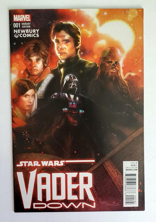 Star Wars Vader 1 Newbury Comics Variant